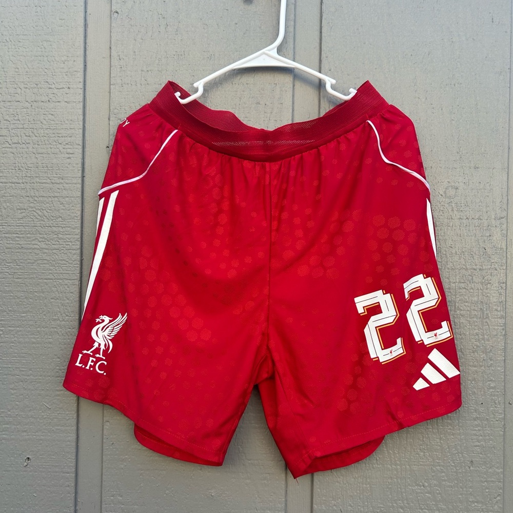 25/26 Liverpool Home Player Version Shorts (Medium) (#22)